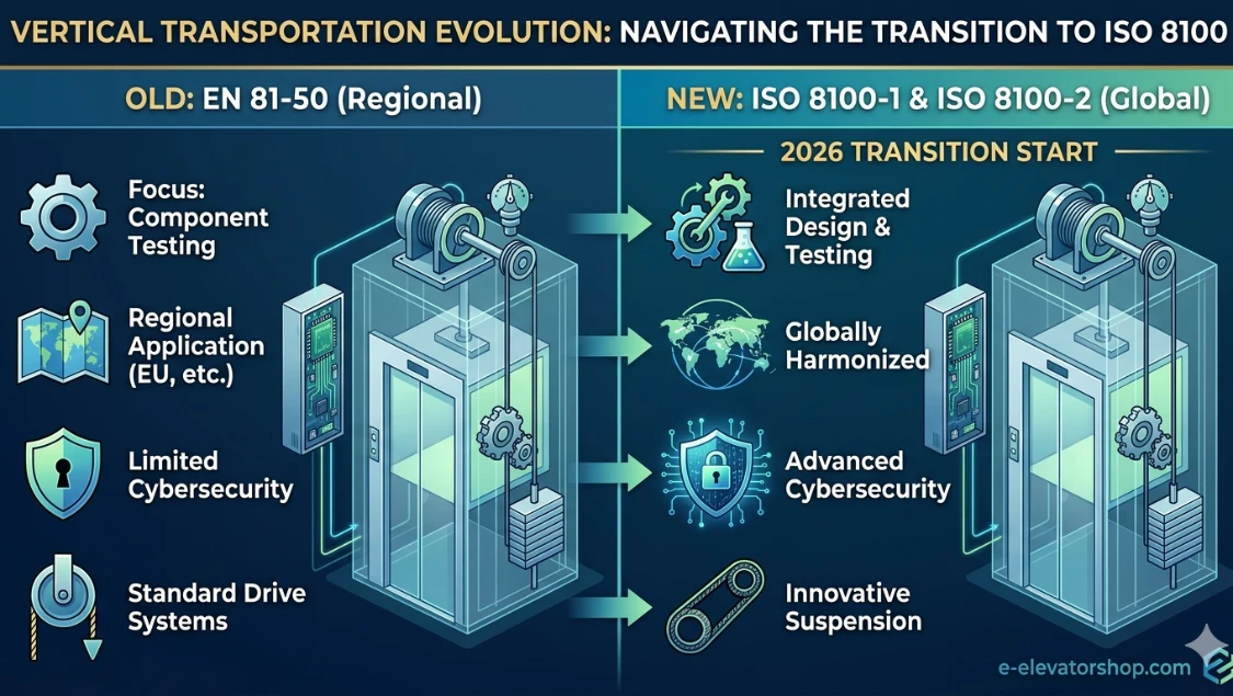 The Global Shift: Transitioning to the ISO 8100 Series in Vertical Transportation