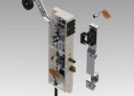 Can Lift CL-05 M Double-Safety Double-Tongue Elevator Landing Door Lock