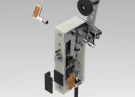 Can Lift CL-06 M-SW-DKI Double-Safety Double-Tongue Elevator Landing Door Lock