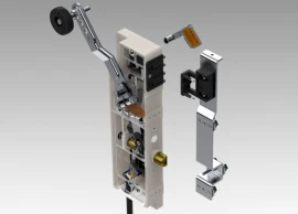 Can Lift CL-05 Mİ-SW Double-Safety Double-Tongue Elevator Landing Door Lock