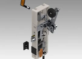 Can Lift CL-06 M-SW-DKI-ASW Double-Safety Double-Tongue Elevator Landing Door Lock
