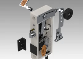 Can Lift CL-06 MD-SW Double-Safety Double-Tongue Elevator Landing Door Lock