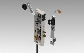 Can Lift CL-05 M Double-Safety Double-Tongue Elevator Landing Door Lock