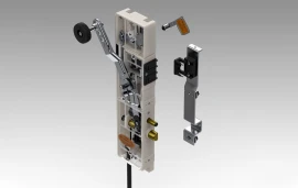 Can Lift CL-05 M-ASW Double-Safety Double-Tongue Elevator Landing Door Lock