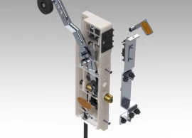 Can Lift CL-05 Mİ Double-Safety Double-Tongue Elevator Landing Door Lock