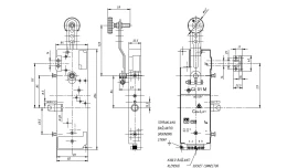 Can Lift CL-01 M Double-Safety Double-Tongue Elevator Landing Door Lock