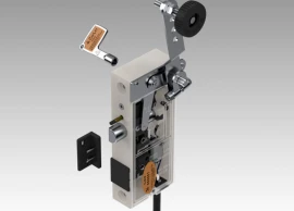 Can Lift CL-06 MD-SWT Double-Safety Double-Tongue Elevator Landing Door Lock